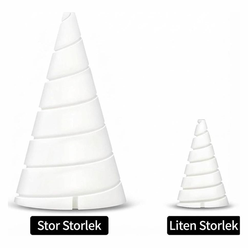 Lindningsjiggar för kopparspiraler, 2 delar