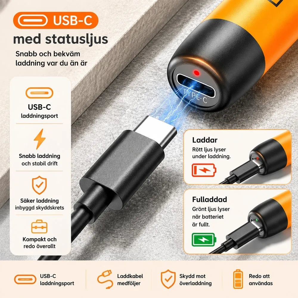 Elektrisk precisionsskruvdragare – 46-delars set med USB-C – ND-23175-5-INF.webp - sparklar.se