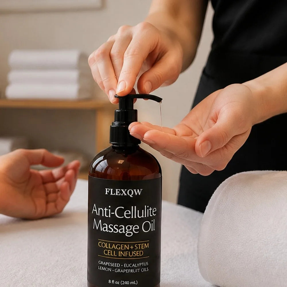 Massageolja för kroppen, 240 ml – Sparklar