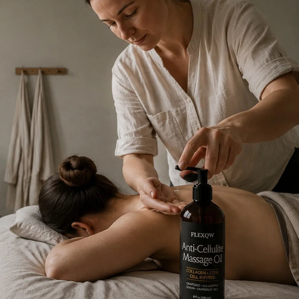 Massageolja för kroppen, 240 ml – Sparklar