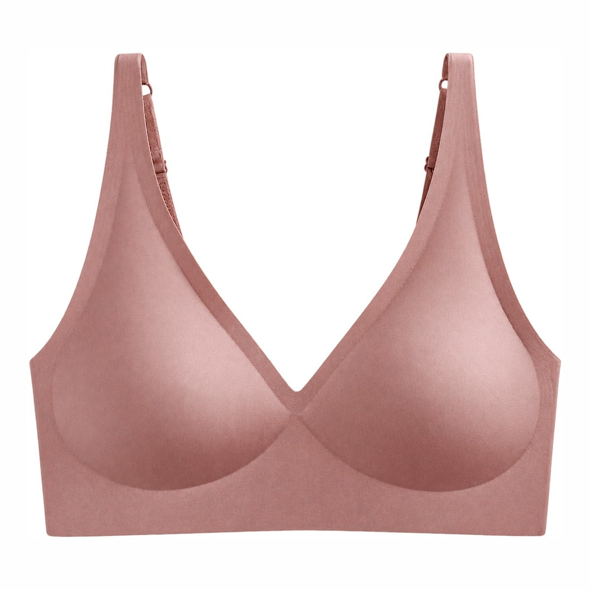 Gammalrosa sömlös bh