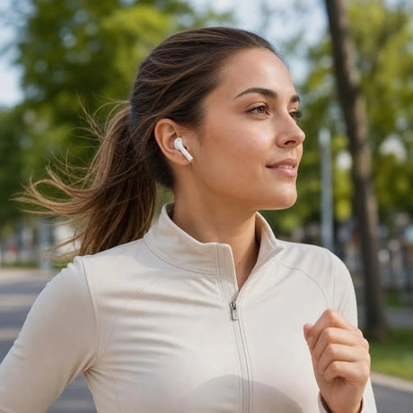 TWS in-ear-hörlurar med laddningsetui – 1 par – Sparklar