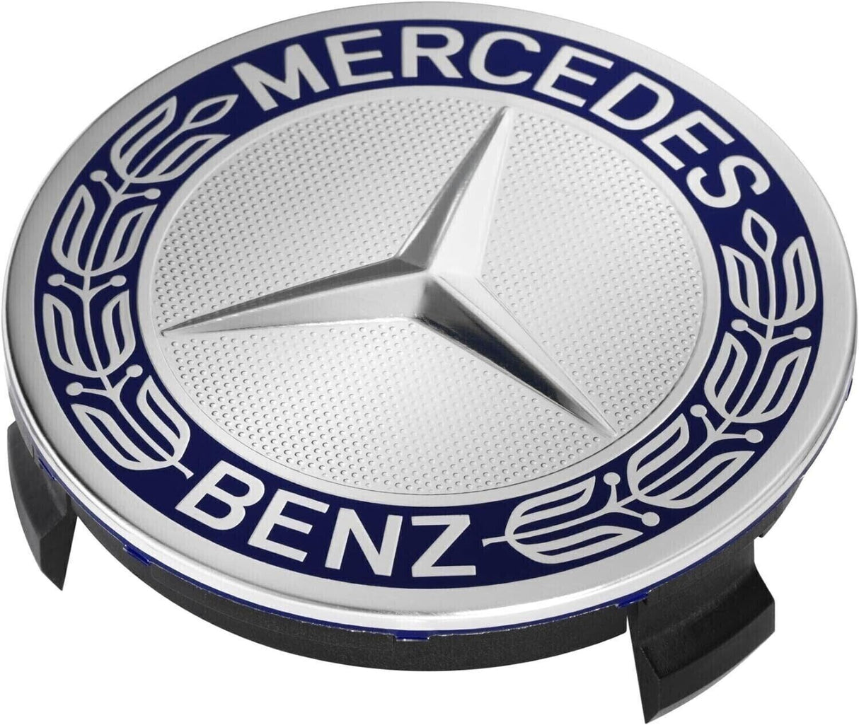 Mercedes Centrumkåpor 75mm Blå