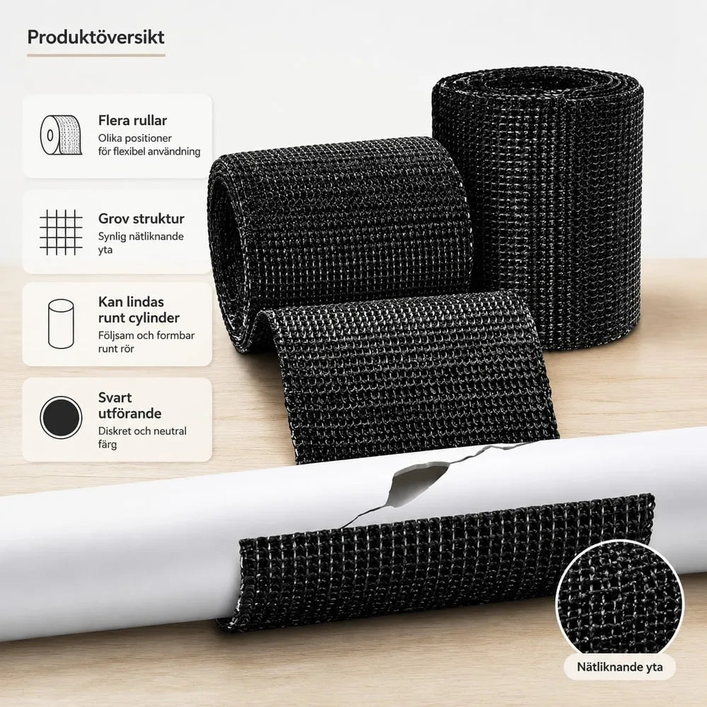 Fibertejp för reparation – 5 × 127 cm – Sparklar