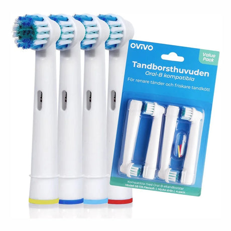 Tandborsthuvuden kompatibla med Oral-B – 8 till 64 stycken – Sparklar