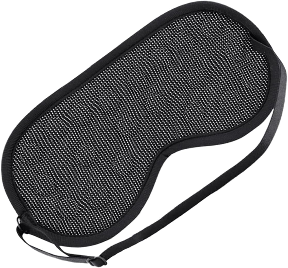 Sovmask i mjuk plysch med magneter och justerbart band
