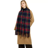 Halsduk / scarf – värmande accessoar – polyester, 60 x 180 cm