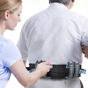 Förflyttningsbälte / gångbälte / patientbälte – säkrare mobilisering – Nylon, snabbspänne - sparklar.se