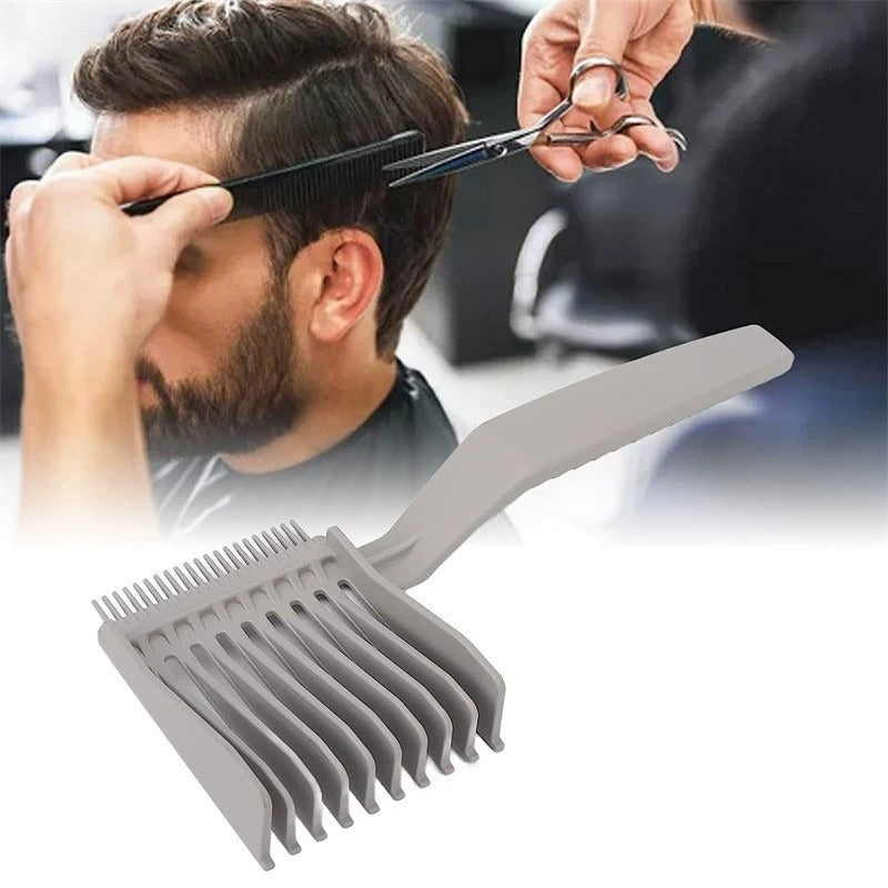Böjd klippkam för fade
