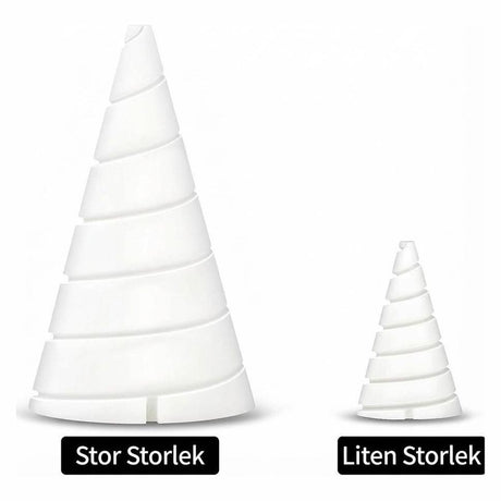 Lindningsjiggar för kopparspiraler, 2 delar
