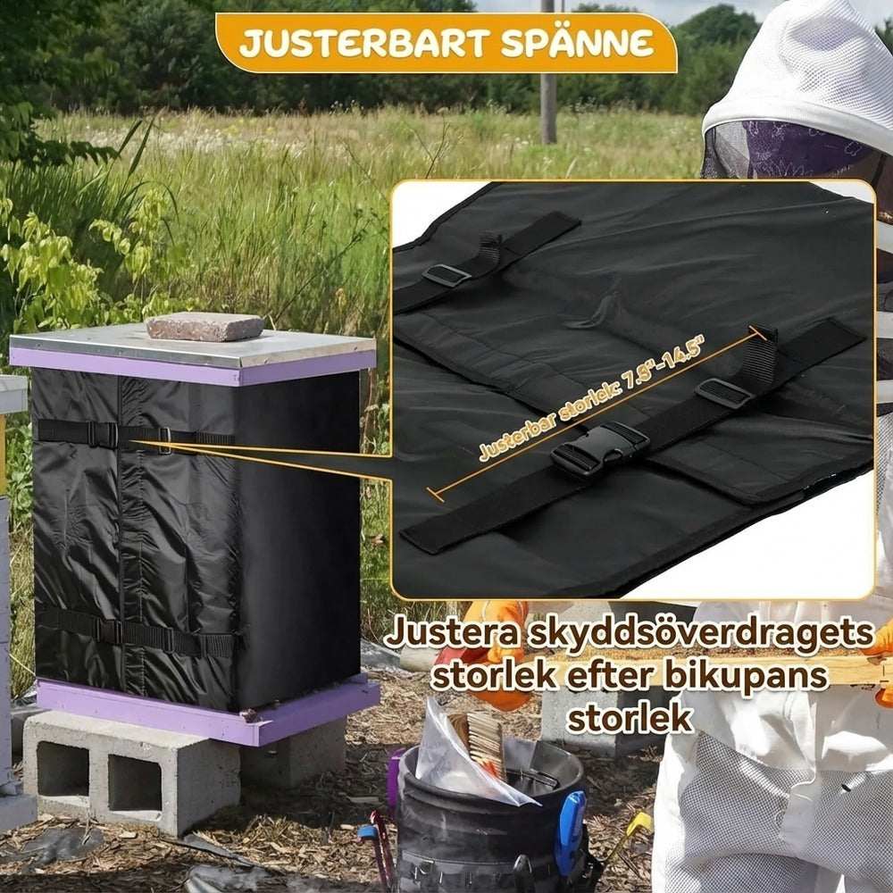 Isoleringsöverdrag för bikupa med aluminiumfoliefoder