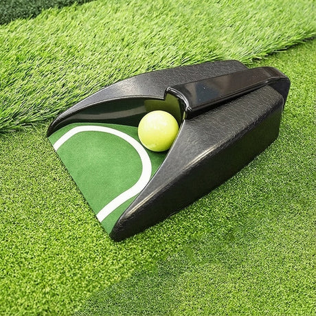 Automatisk golfbollsåterförare för puttträning