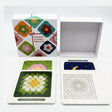 Virkmönsterkort / granny squares / mormorsrutor – snabb referens virkning – tryckta mönsterkort - sparklar.se