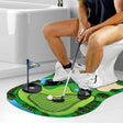 Toalettgolf / putting set – badrumsspel inomhus – PE, PVC, ABS, PP - sparklar.se