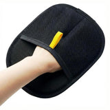 Pälsvårdshandske / grooming glove – hårborttagning päls och textil – tyg - sparklar.se