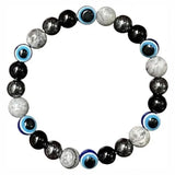 Armbandsset i natursten, 9 armband