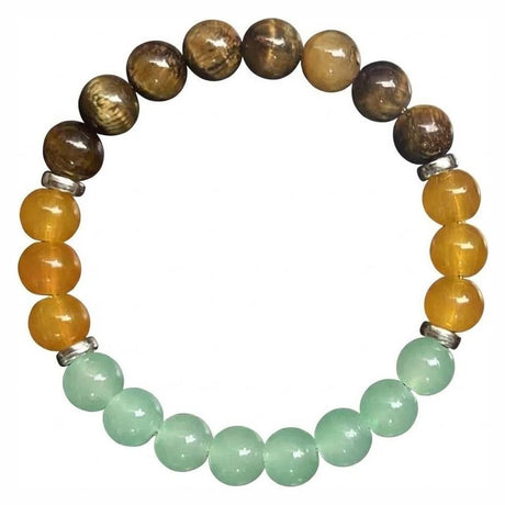 Armbandsset i natursten, 9 armband