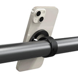 Magnetisk mobilhållare med silikonrem