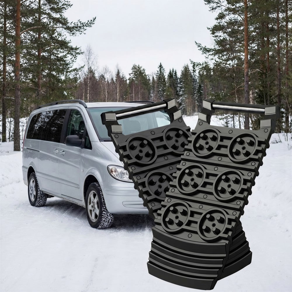 Greppmatta bil / antispinnplatta – lossdragning snö lera sand – polyeten, 1 st - sparklar.se