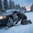 Greppmatta bil / antispinnplatta – lossdragning snö lera sand – polyeten, 1 st - sparklar.se