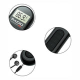 Mini FM-radio med 30 stationsminnen och USB-C