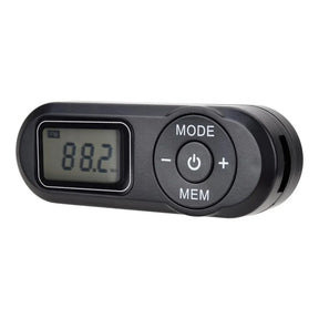 Portabel FM-radio med 20 stationsminnen
