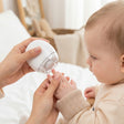Elektrisk nagelfil baby / nageltrimmer – skonsam nagelvård hemma – 3 hastigheter, LED-ljus - sparklar.se