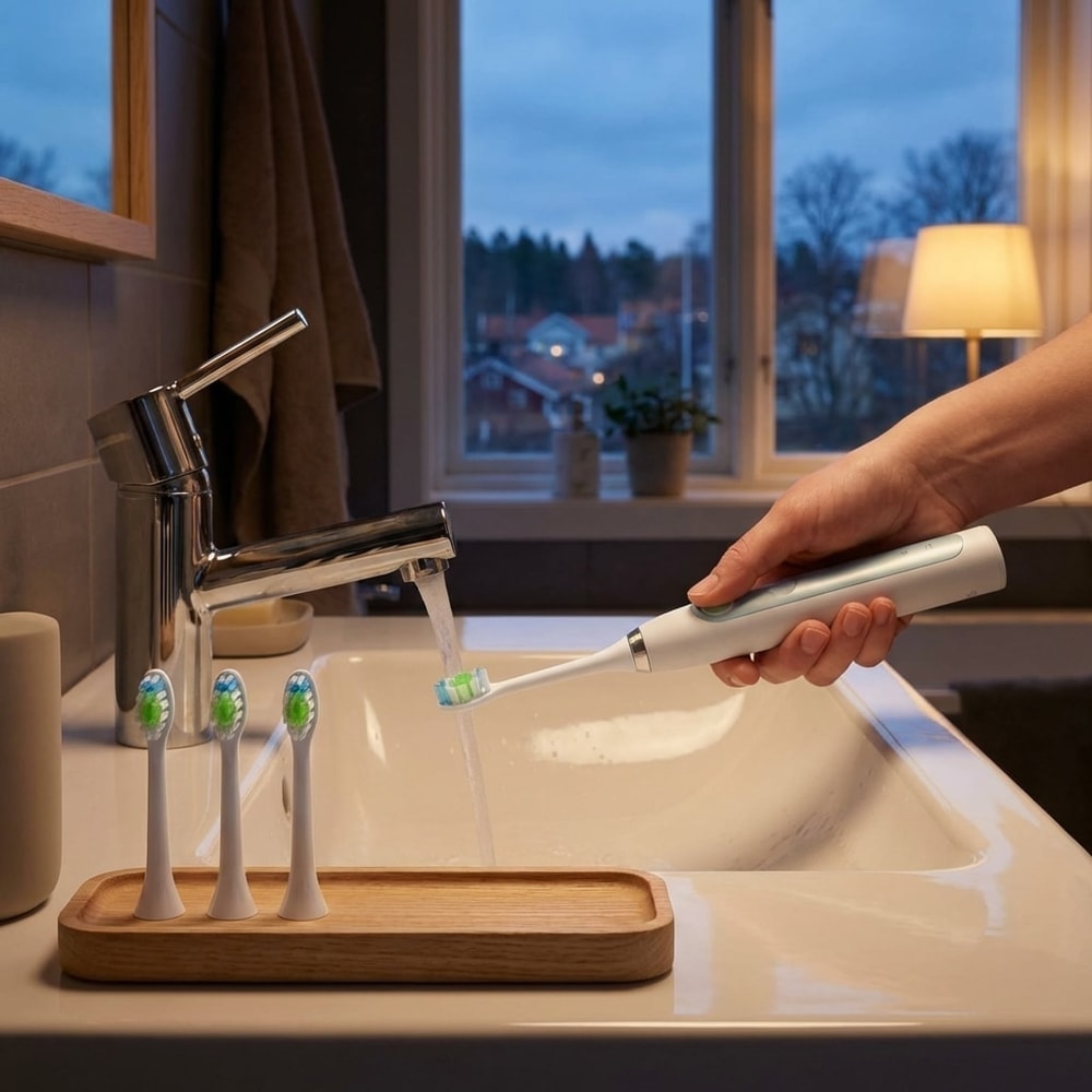Philips Sonicare Tandborsthuvud – Ersättningsborsthuvud  – DuPont nylon, push-on - sparklar.se