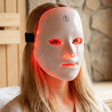 LED-ansiktsmask med sju ljusfärger – Sparklar