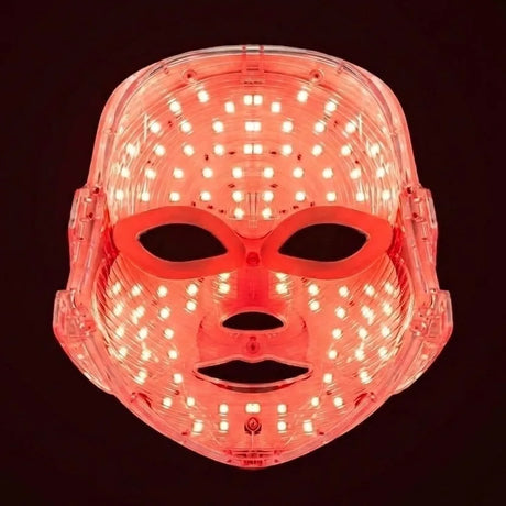 LED-ansiktsmask med sju ljusfärger – Sparklar