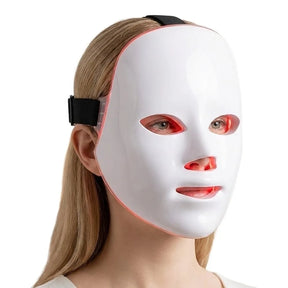LED-ansiktsmask med sju ljusfärger – Sparklar