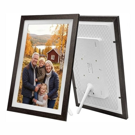 Digital fotoram med wifi och IPS-pekskärm