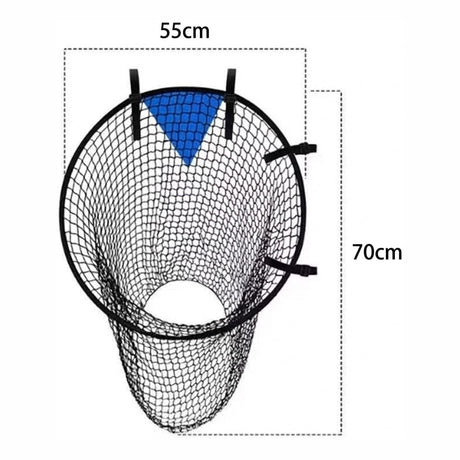 Fotboll skottnät / målnät fotboll – hörnträning för precision – polyester, två storlekar - sparklar.se