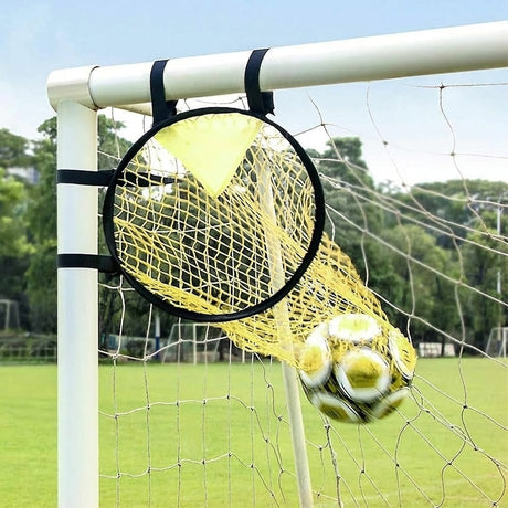 Fotboll skottnät / målnät fotboll – hörnträning för precision – polyester, två storlekar - sparklar.se
