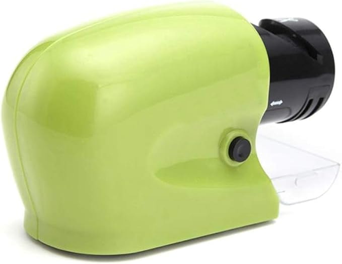 Elektrisk knivslip / knivslip – snabb vardagsslipning – safirslipsten, sladdlös, styrskena - sparklar.se