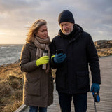 Touchscreenhandskar / vindtäta funktionshandskar – värme, grepp, mobilbruk – nylon, fleecefoder - sparklar.se