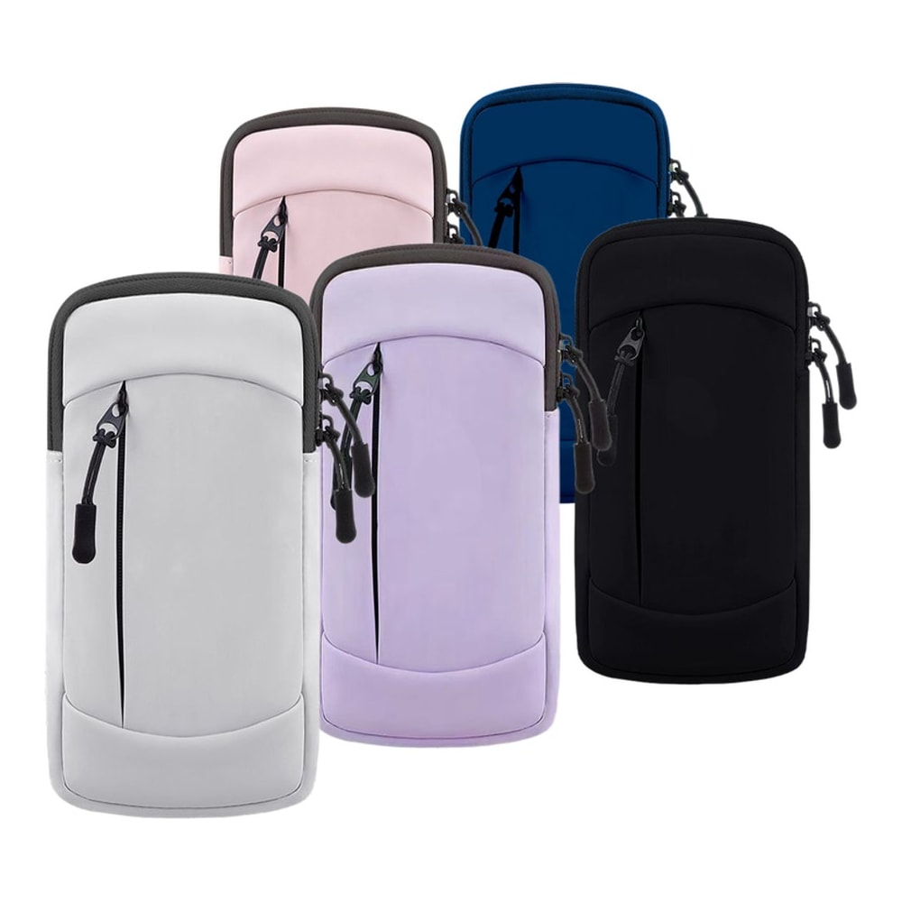 mobilarmband / telefonarmband – träning, löpning, axelväska – PU, nylonfoder, mobil upp till 7 tum - sparklar.se