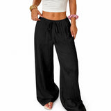 Dambyxor / rakbenta byxor – vardaglig komfort – polyester, spandex, lätt stretch - sparklar.se