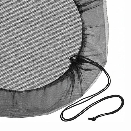 Regntunneskydd / nätlock – håller ute insekter, löv – polyester, justerbar dragsko - sparklar.se