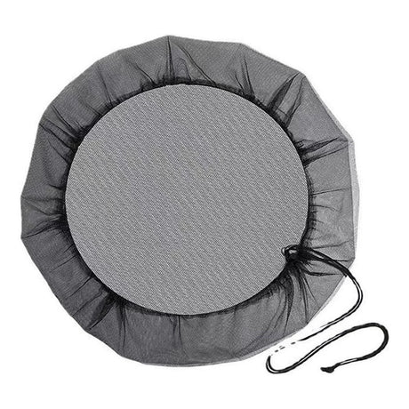 Regntunneskydd / nätlock – håller ute insekter, löv – polyester, justerbar dragsko - sparklar.se
