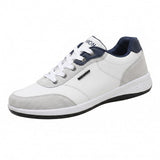 Låga herrsneakers med snörning