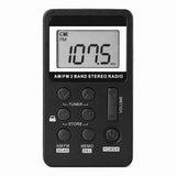 Miniradio / bärbar radio – personlig radiolyssning – stereo, DSP-tuning, 29 stationer - sparklar.se