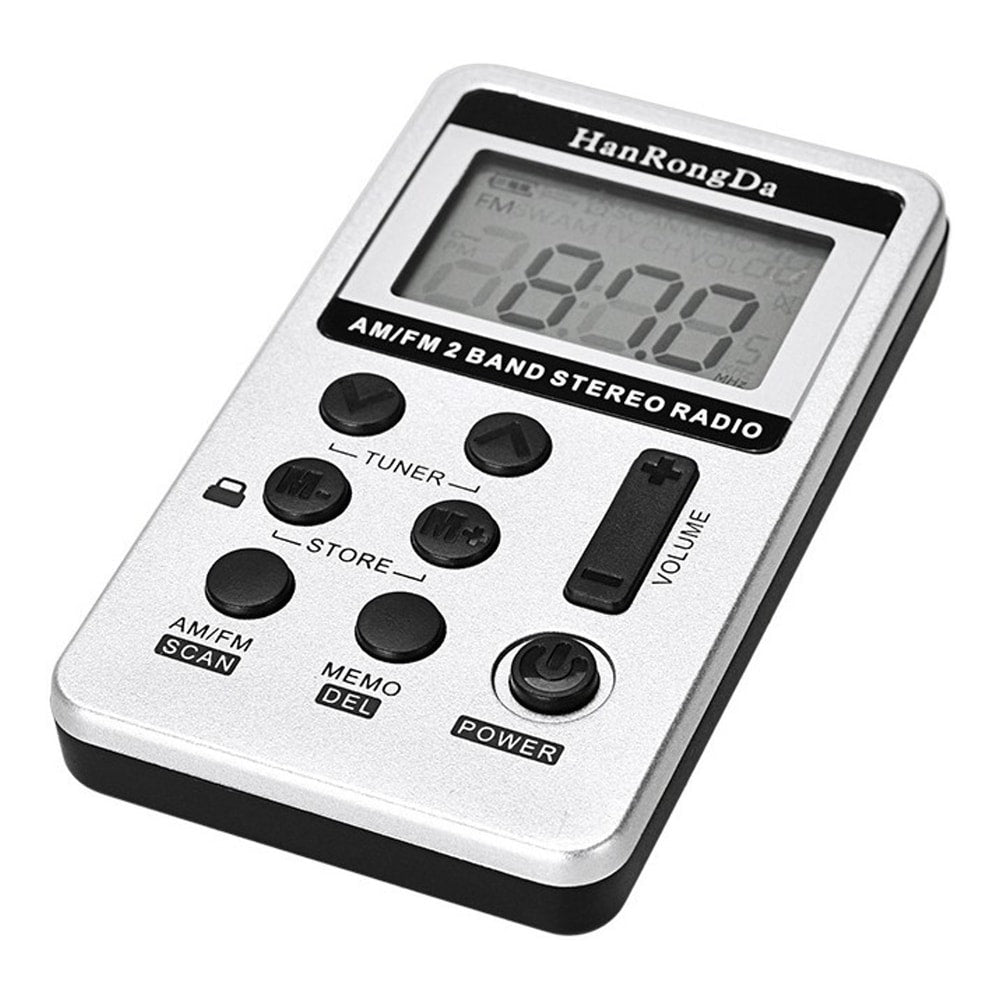 Miniradio / bärbar radio – personlig radiolyssning – stereo, DSP-tuning, 29 stationer - sparklar.se