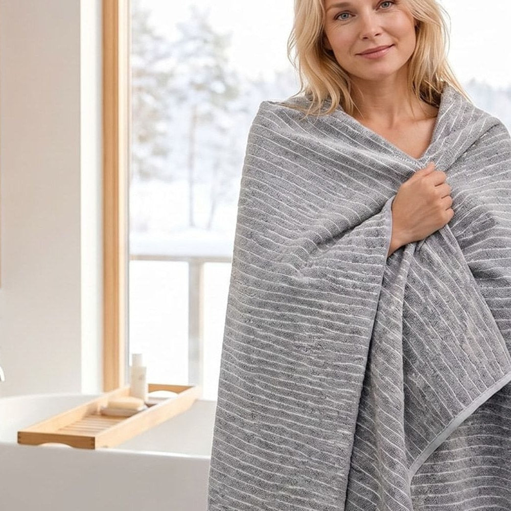 Badlakan / badhandduk – snabb torkning, helkroppstäckning – korallfleece, kantsydd finish - sparklar.se