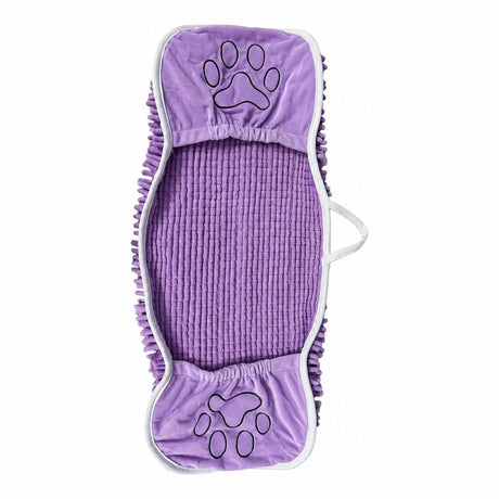 Husdjurshandduk / hundhandduk – snabb torkning efter bad – chenille, mikrofiber, storlek S - sparklar.se