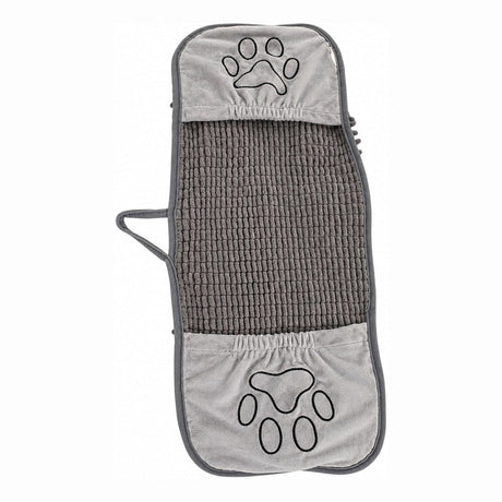 Husdjurshandduk / hundhandduk – snabb torkning efter bad – chenille, mikrofiber, storlek S - sparklar.se
