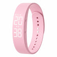 Barnklocka / digital barnklocka – tid, aktivitet, alarm – silikonarmband, USB-laddning - sparklar.se