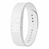 Barnklocka / digital barnklocka – tid, aktivitet, alarm – silikonarmband, USB-laddning - sparklar.se