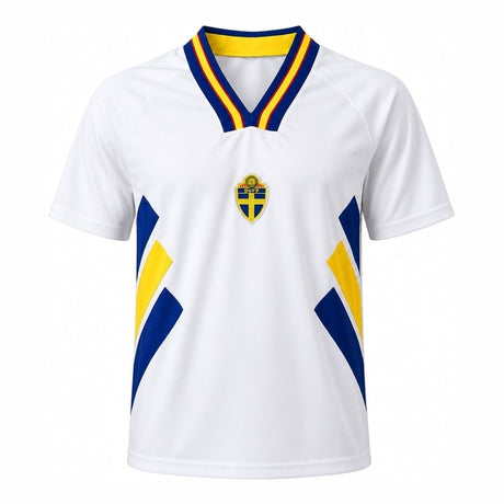 Retrofotbollströja / supportertröja – klassisk supporterstil – unisex, storlekar S–XXL - sparklar.se