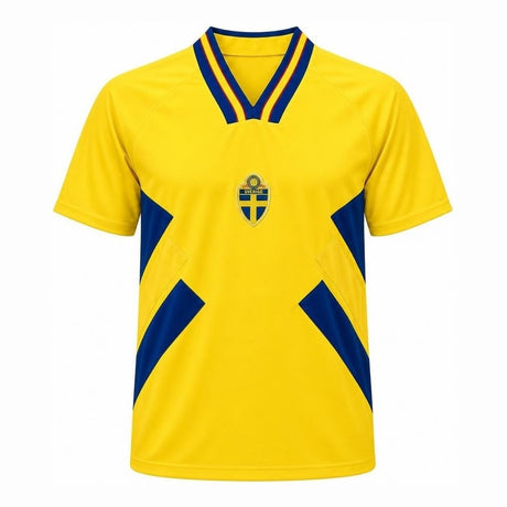 Retrofotbollströja / supportertröja – klassisk supporterstil – unisex, storlekar S–XXL - sparklar.se